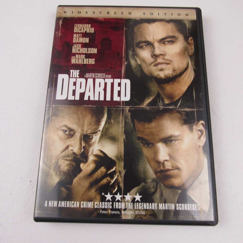 The Departed DVD‎ Widescreen Edition Leonardo DiCaprio Martin Scorsese